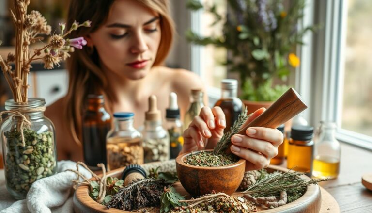beauty rituals with herbs