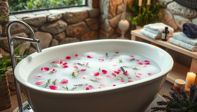 herbal baths for skin revitalization
