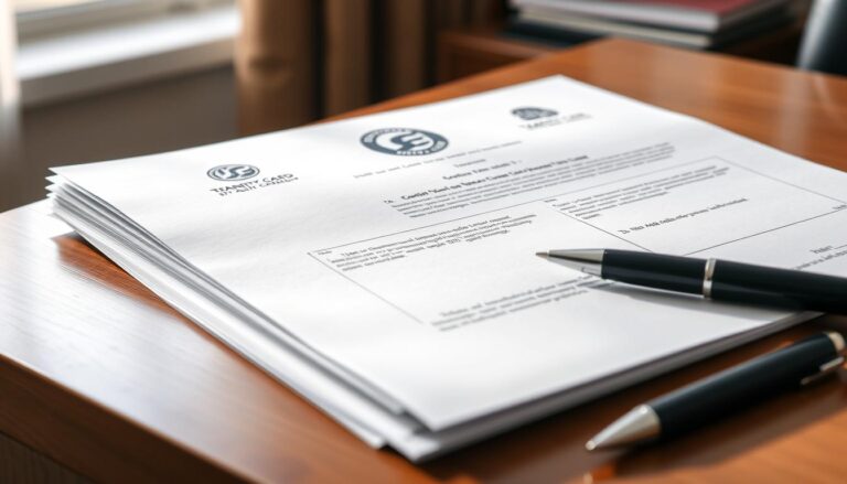 credit card approval documents